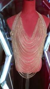 Signature Status Rose Gold Layered Neckkavest